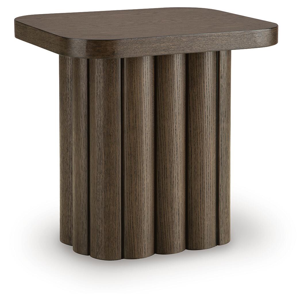 Darimore End Table - Burnished Brown  (T984-SI)