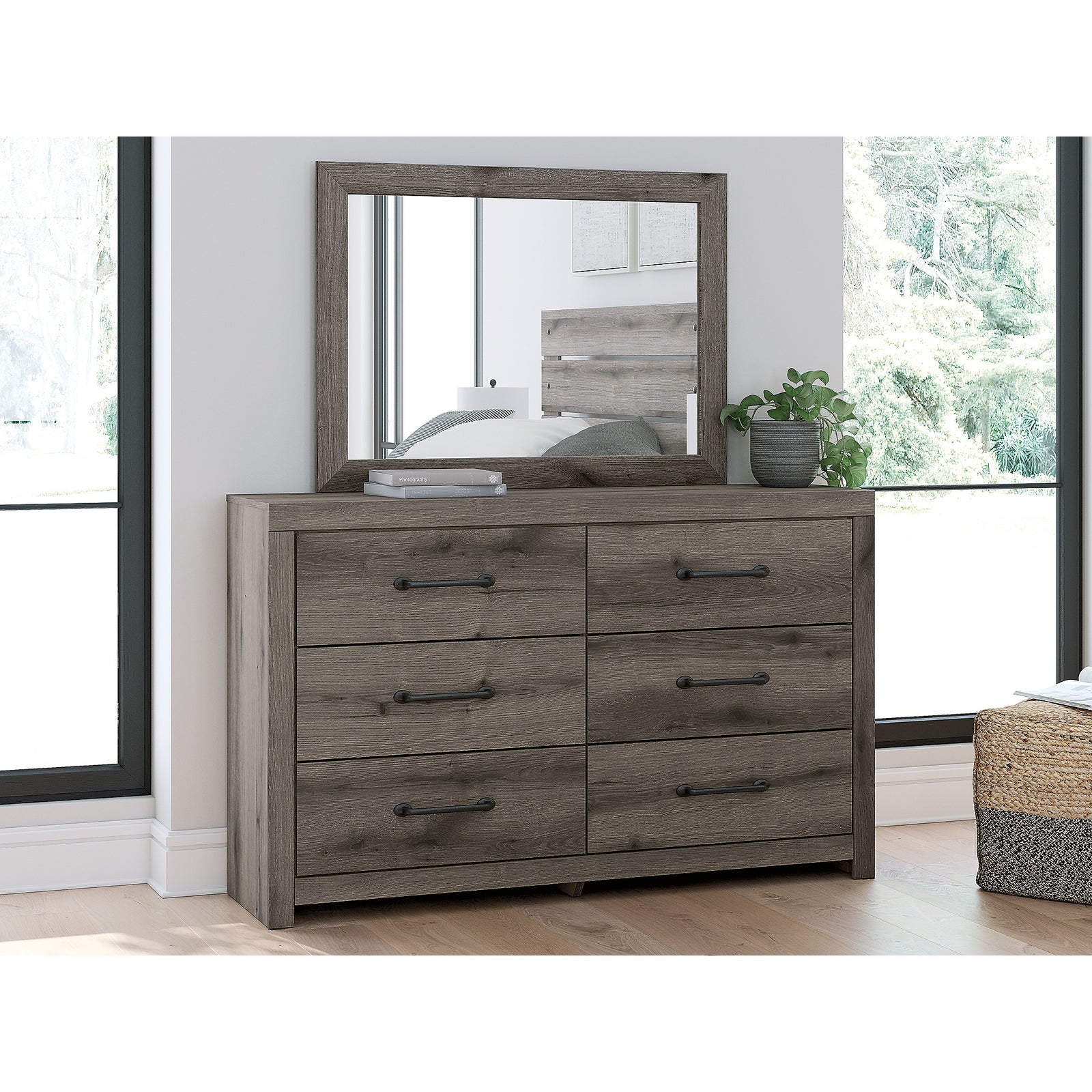 Graystorm Dresser and Mirror (PCB2405-SI) - Image 8