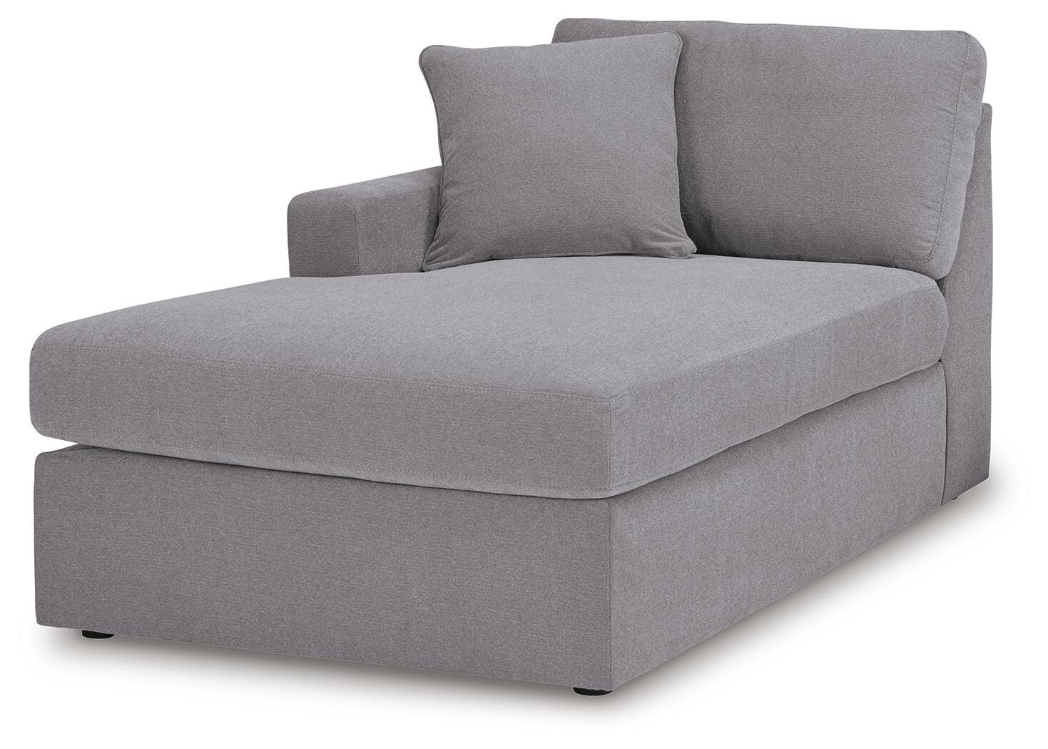 Modmax 6-Piece Sectional with Chaise and Ottoman (92104-SI) - Image 12