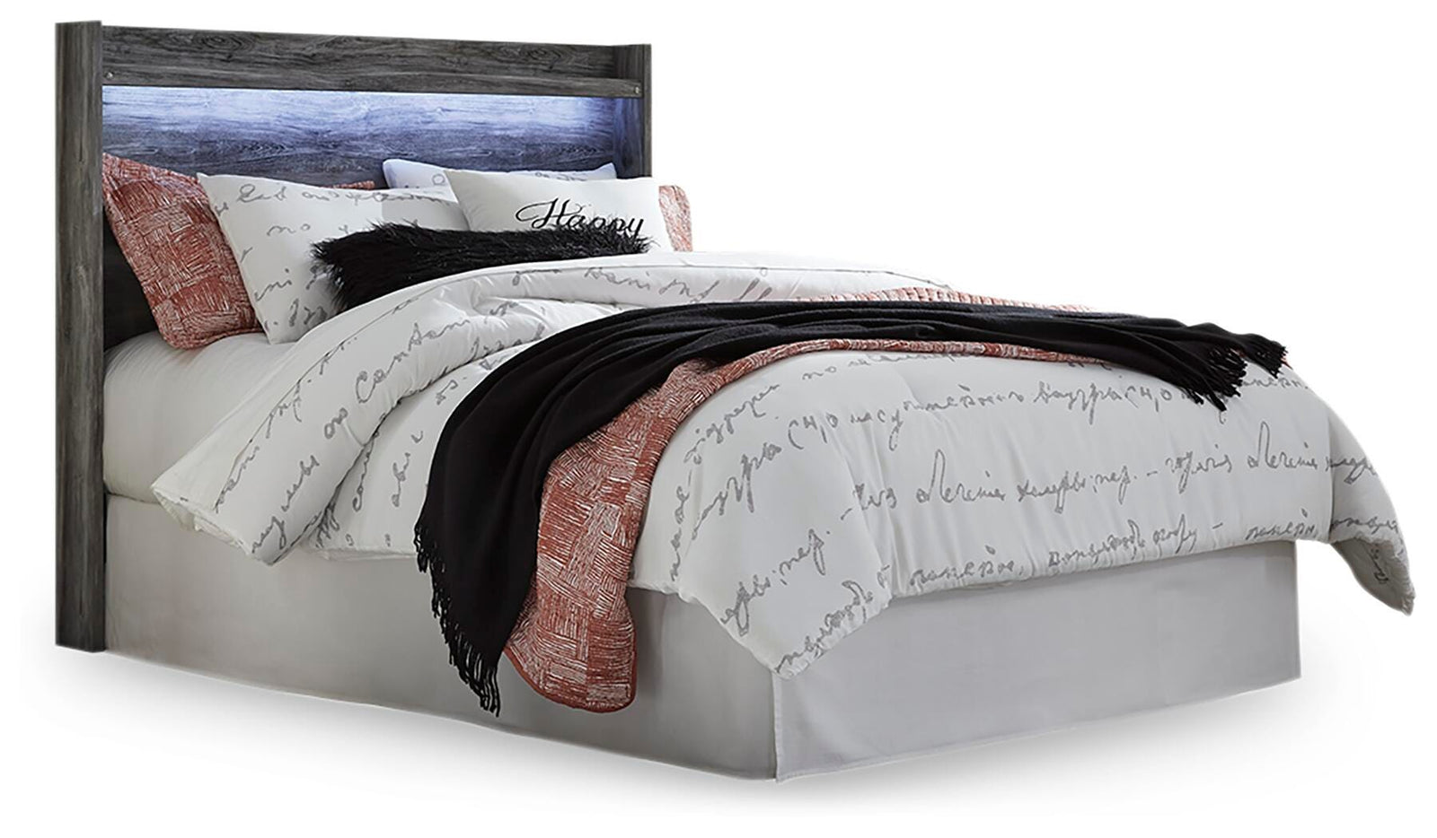 Baystorm Panel Headboard - Gray  (B221-SI) - Image 5