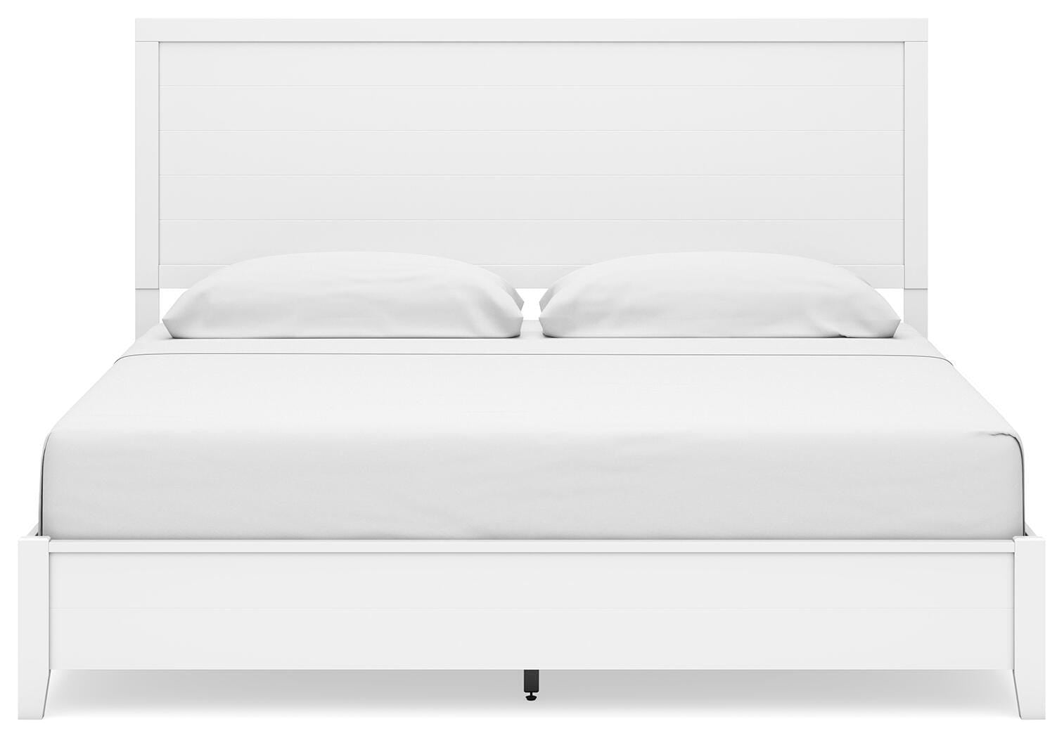 Binterglen Panel Bed, Dresser, Chest and 2 Nightstands (B427-SI) - Image 17