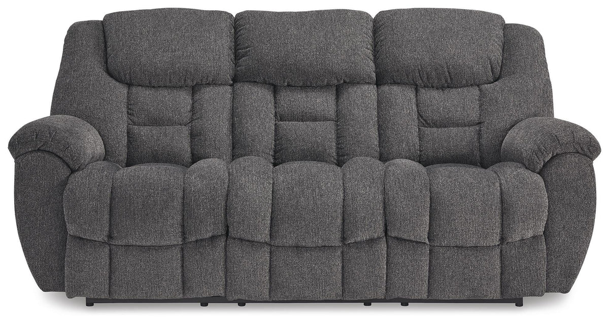 Foreside Reclining Sofa and Loveseat (38104-SI) - Image 2