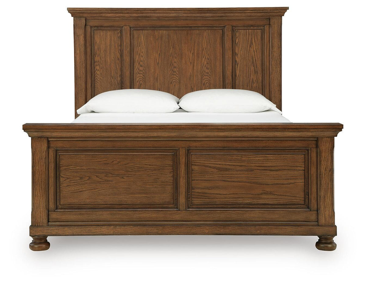 Zackaryn Queen Panel Bed (PCB807-SI) - Image 3