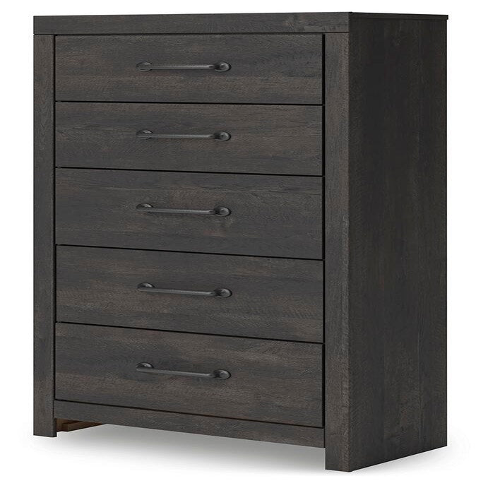 Hollivern Twin Panel Storage Bed, Dresser, Mirror and Chest (PCB2108-SI) - Image 15