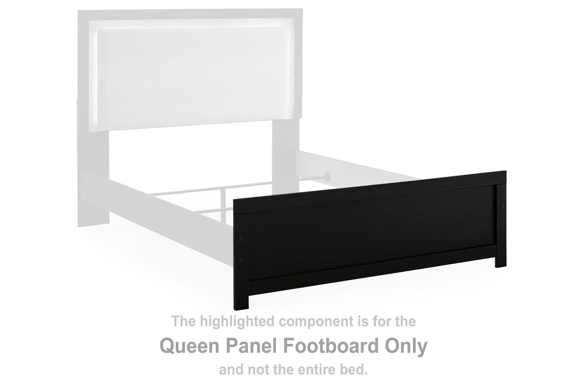Maeling King Panel Footboard (PCB1115-SI) - Image 2