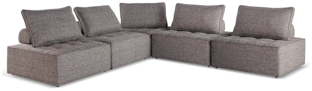 Bree Zee 5-Piece Outdoor Modular Seating (P160-SI)