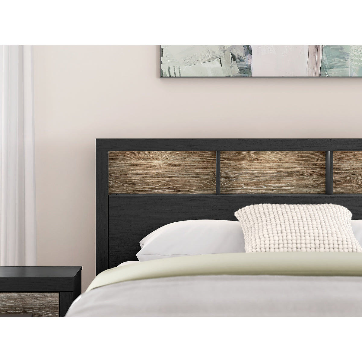 Broachmyn King Bookcase Panel Bed (PCB1118-SI) - Image 10
