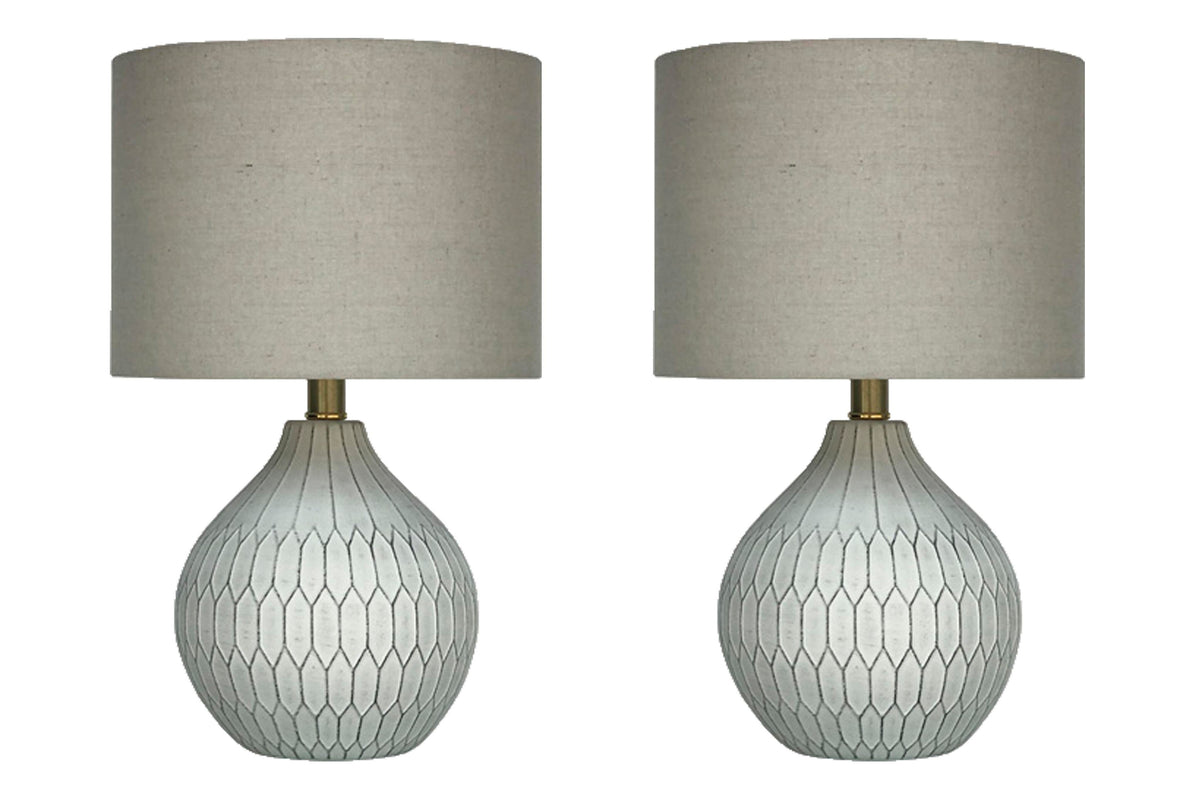 Wardmont Table Lamp (Set of 2) (L180094-SI)