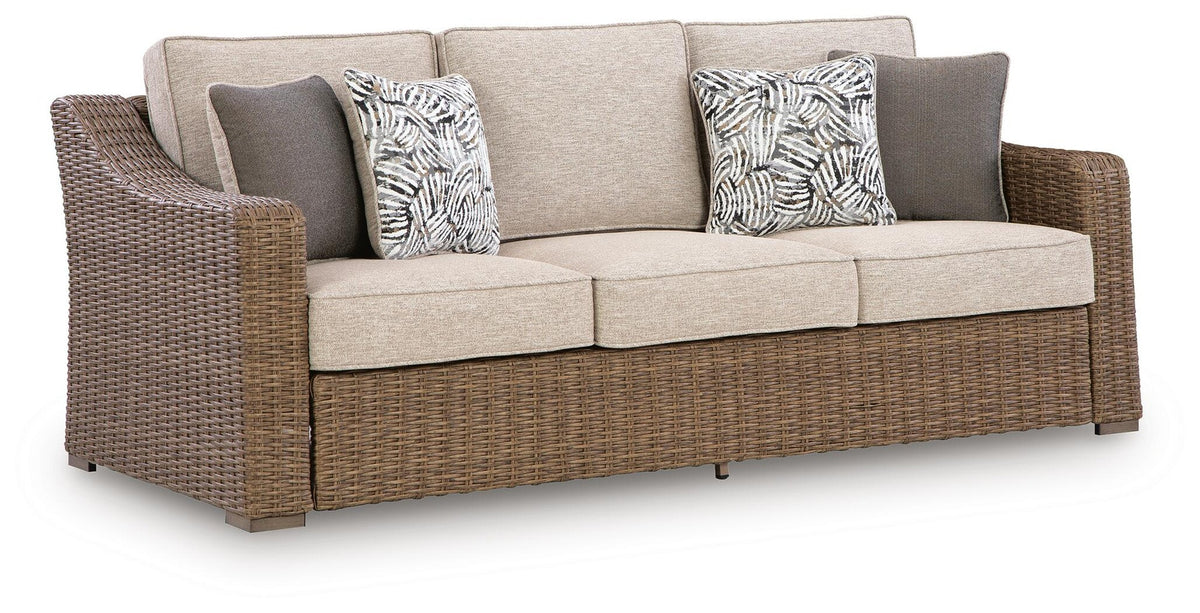 Laguna Heights Outdoor Right and Left-arm Facing Loveseat with Cushion (Set of 2) (PCP790-SI) - Image 19