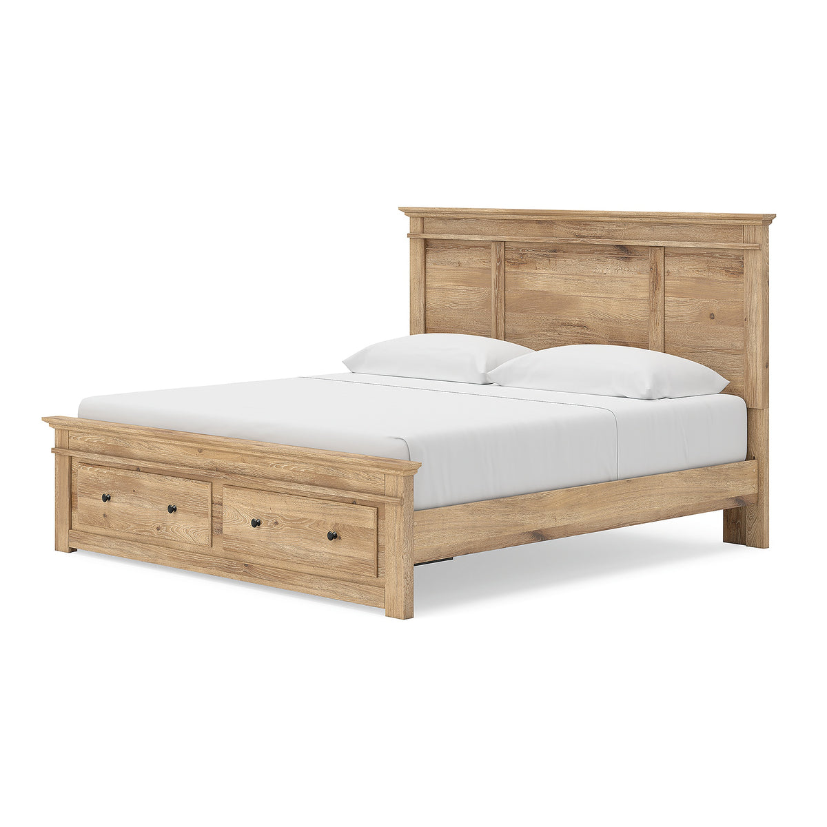 Makidern King Panel Storage Bed (PCB1170-SI) - Image 3