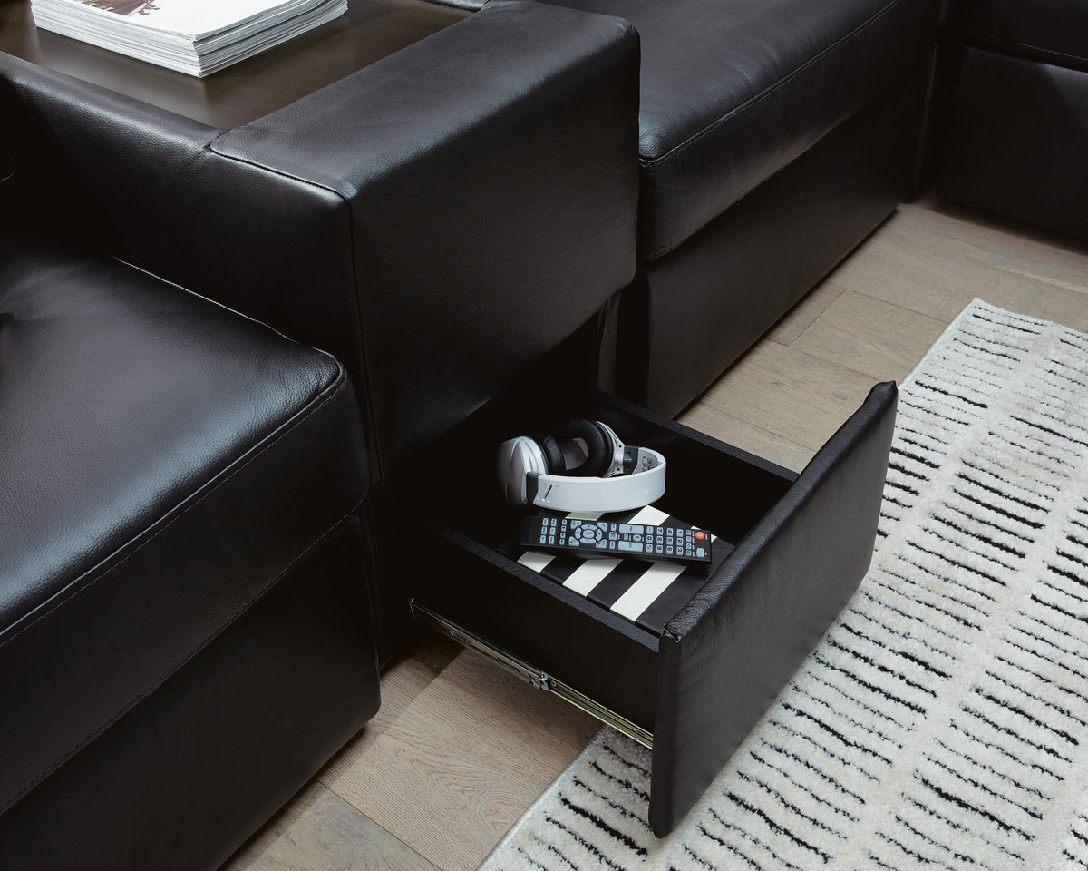 Modmax II 8-Piece Sectional with Chaise and Storage Consoles (74305-SI) - Image 3