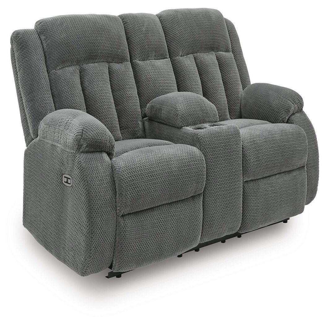 Observation Power Reclining Sofa with Drop Down Table (PC21405-SI) - Image 16