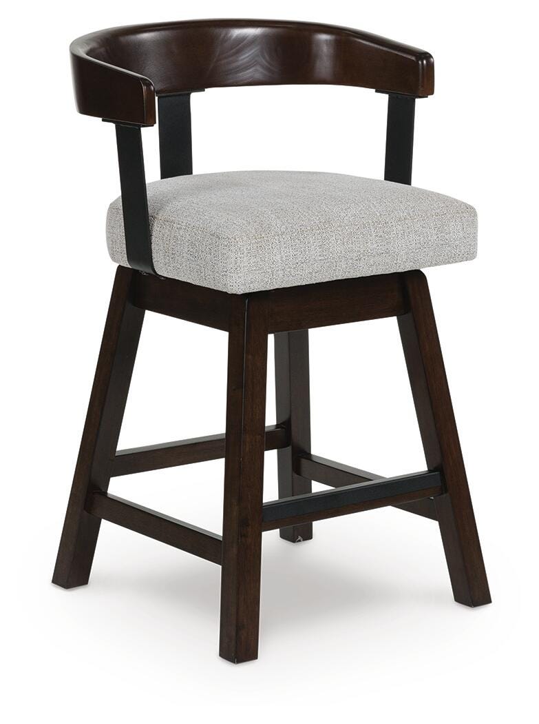 Haddigan Counter Height Barstool (Set of 2) (D596-SI) - Image 3