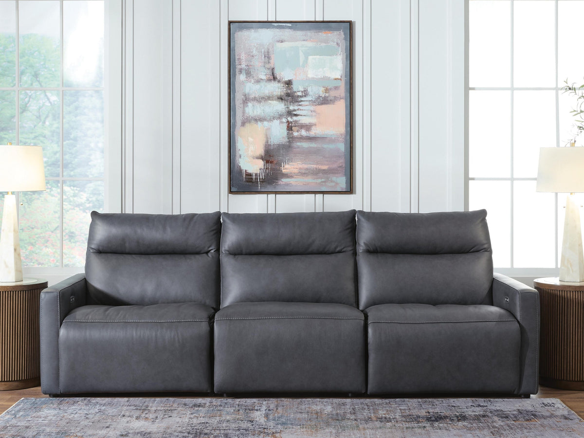 ModZ 3-Piece Power Sectional Reclining Sofa (U14001-SI)