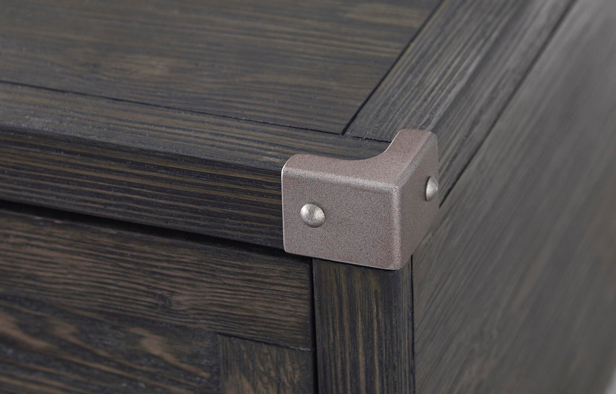 Todoe Coffee Table and End Table - Dark Gray  (T901-SI) - Image 10