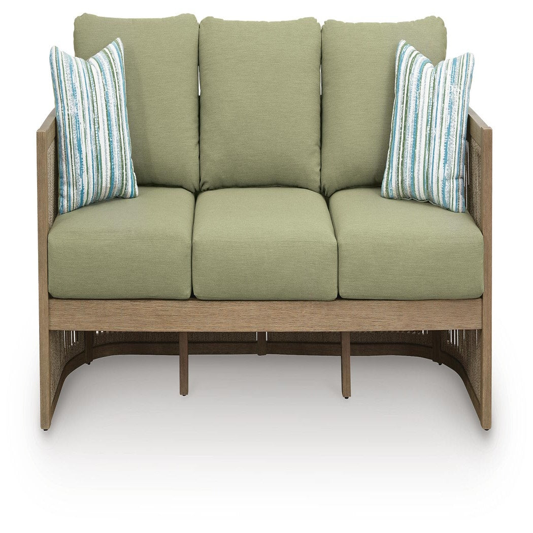 Serena Shores Outdoor Sofa with Cushion (PCP604-SI) - Image 10