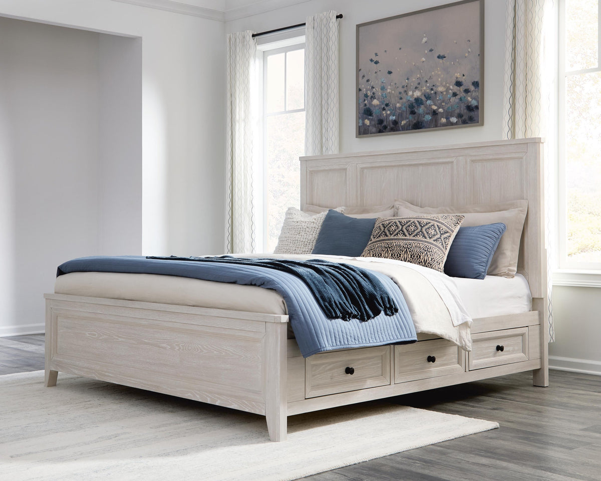 Darbonton King Panel Storage Bed (PCB853-SI) - Image 6