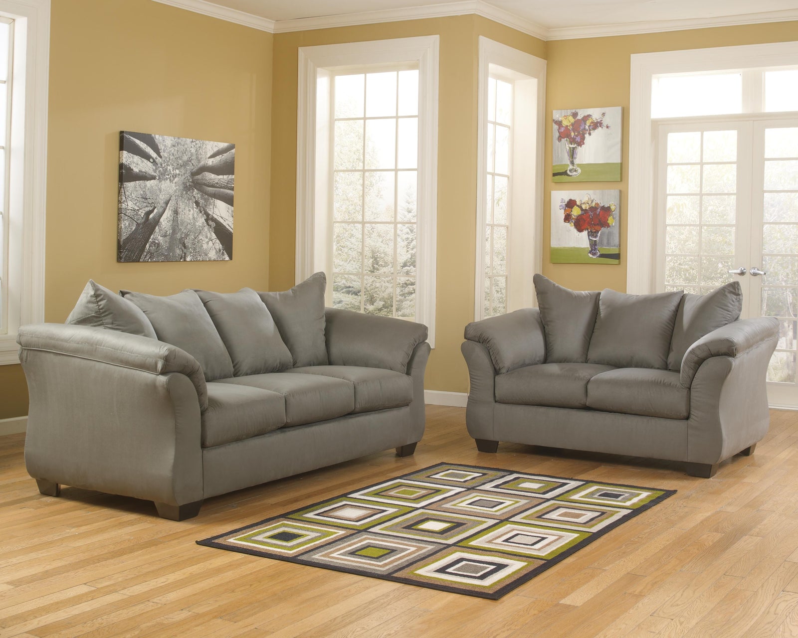 Darcy Sofa and Loveseat (75005-SI) - Image 5
