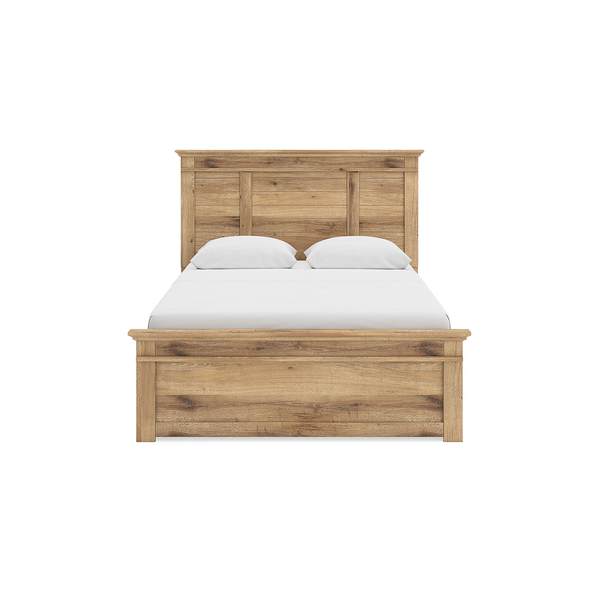 Makidern Queen Panel Bed with Storage, Dresser and Mirror (PCB1170-SI) - Image 10