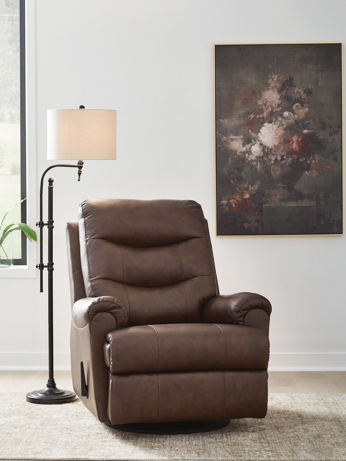 Flynwood Swivel Glider Recliner (PCU13400-SI) - Image 2