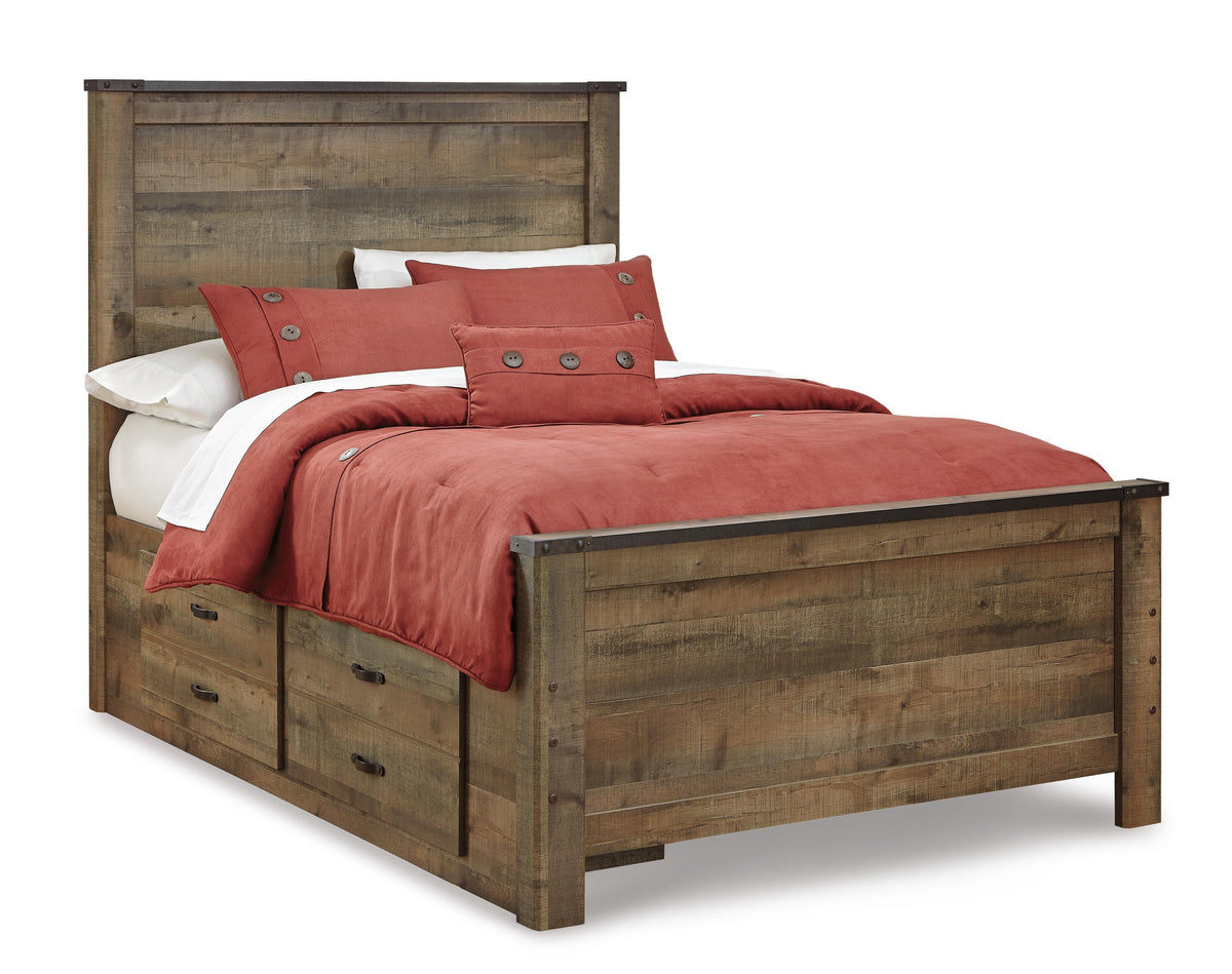 Trinell Panel Headboard - Brown  (B446-SI) - Image 12
