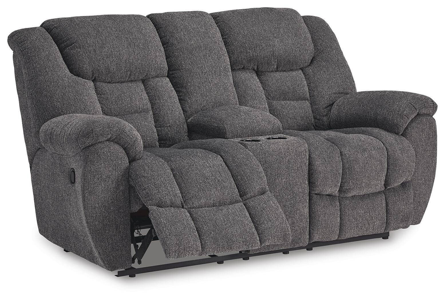Foreside Reclining Sofa and Loveseat (38104-SI) - Image 9
