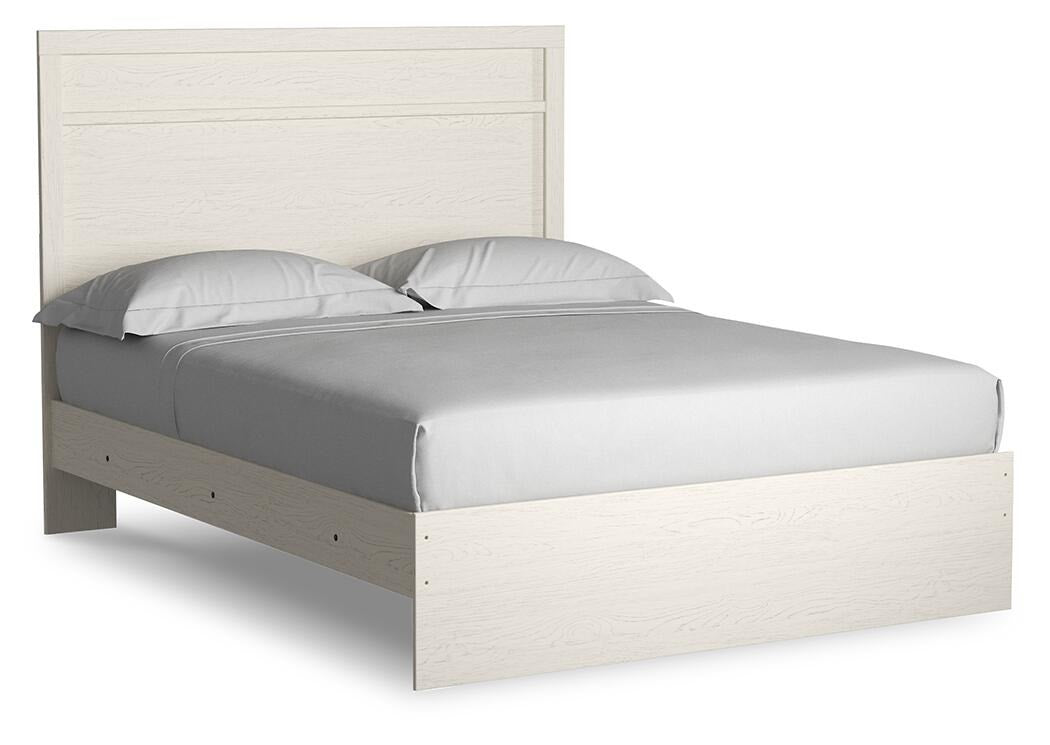 Stelsie Panel Bed - White  (B2588-SI)