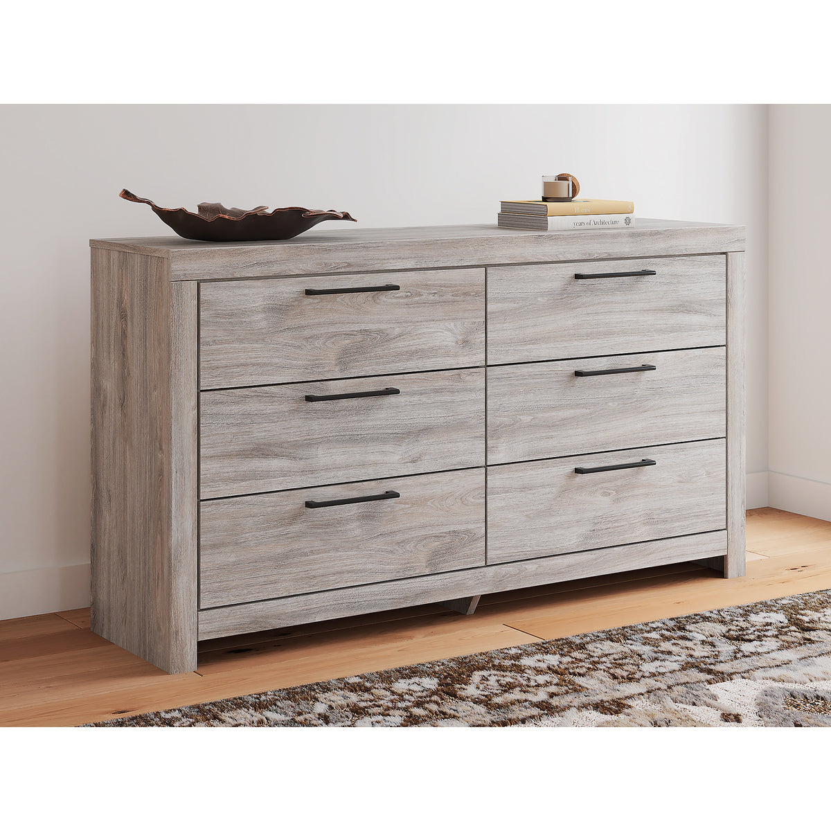 Broachmyn Queen Panel Bed, Dresser and Nightstand (PCB1120-SI) - Image 26