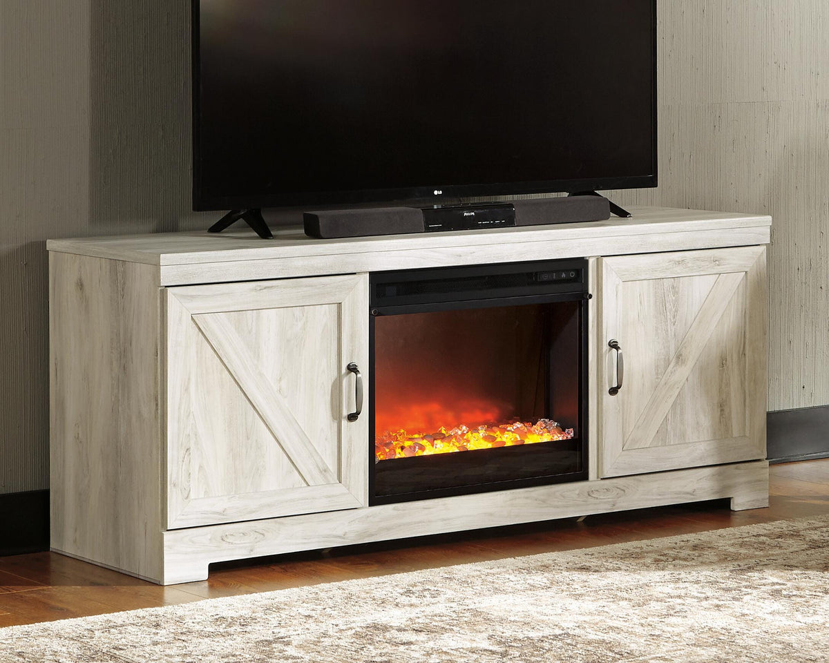 Bellaby 63 TV Stand with Fireplace (W331-SI) - Image 2