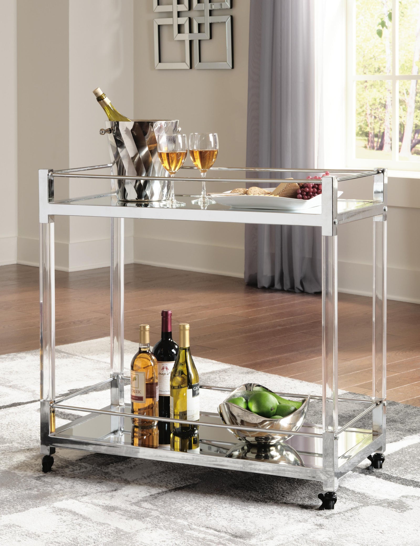 Chaseton Bar Cart (A4000501-SI) - Image 3