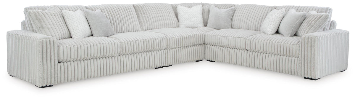 Stupendous 4-Piece Sectional (25903-SI)