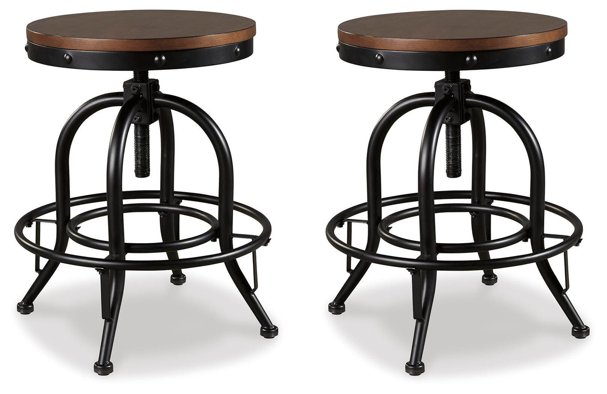 Valebeck Counter Height Bar Stool (Set of 2) (D546-SI) - Image 3