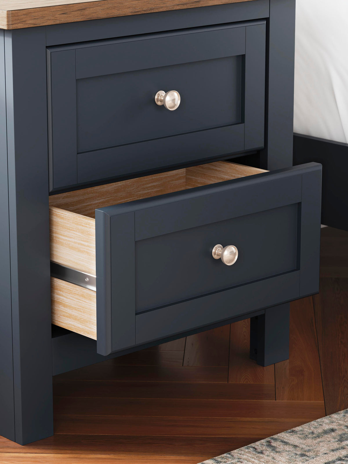 Landocken Nightstand - Brown/Blue  (B414-SI) - Image 10