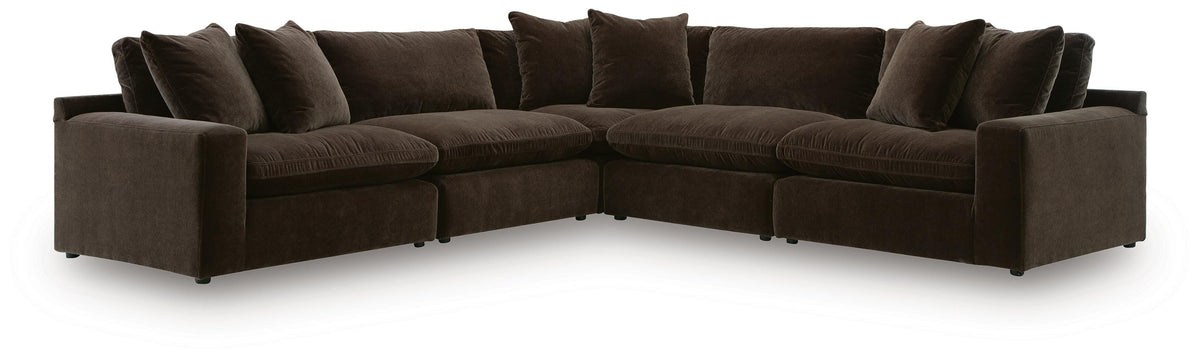 Maxton Heights 5-Piece Sectional (67807-SI)