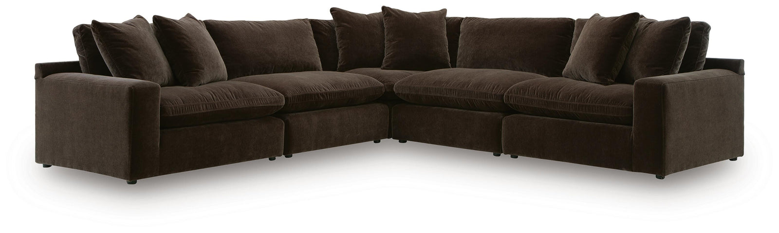 Maxton Heights 5-Piece Sectional (67807-SI)