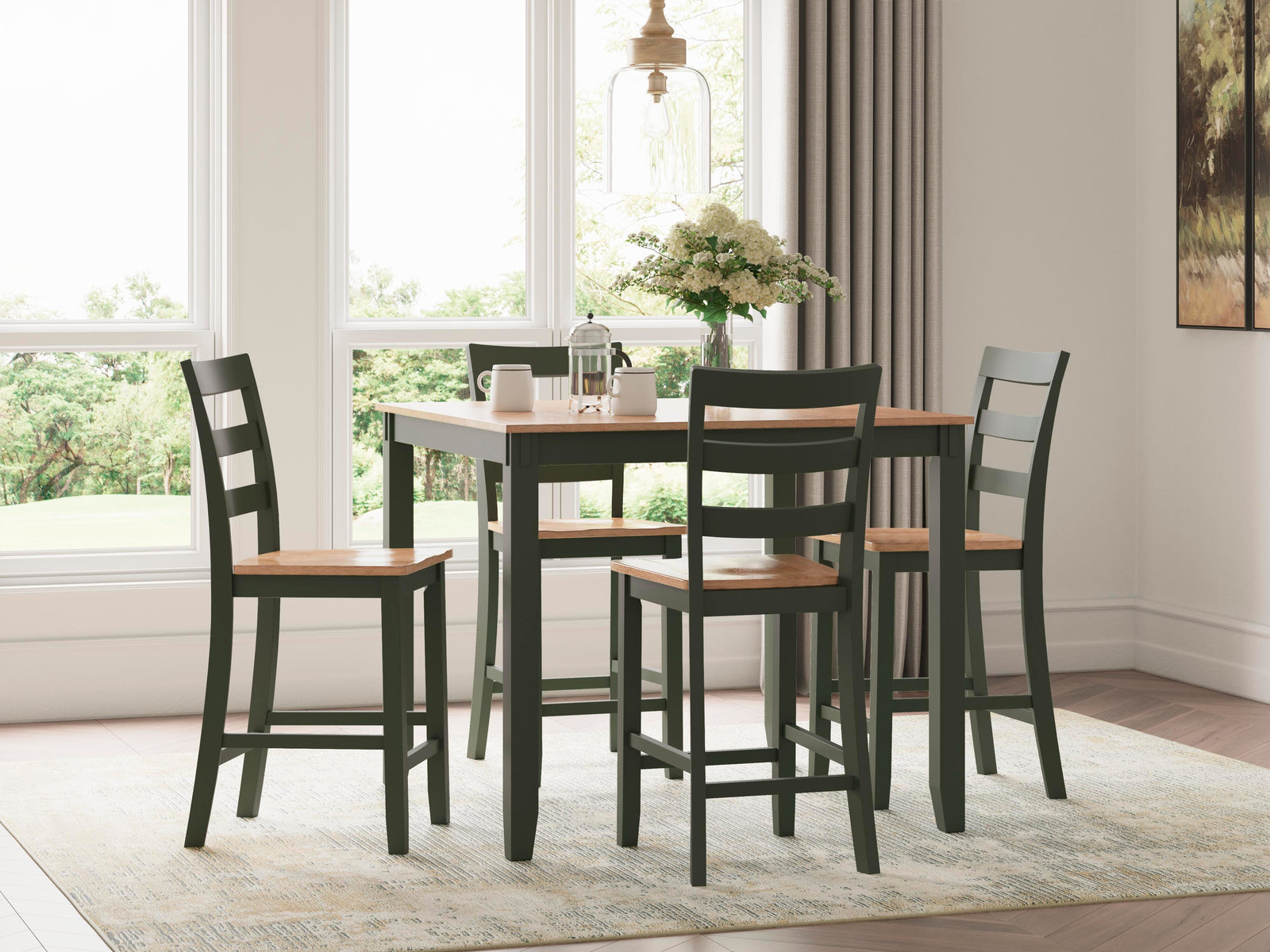 Gesthaven Dining Set (D401-SI) - Image 5