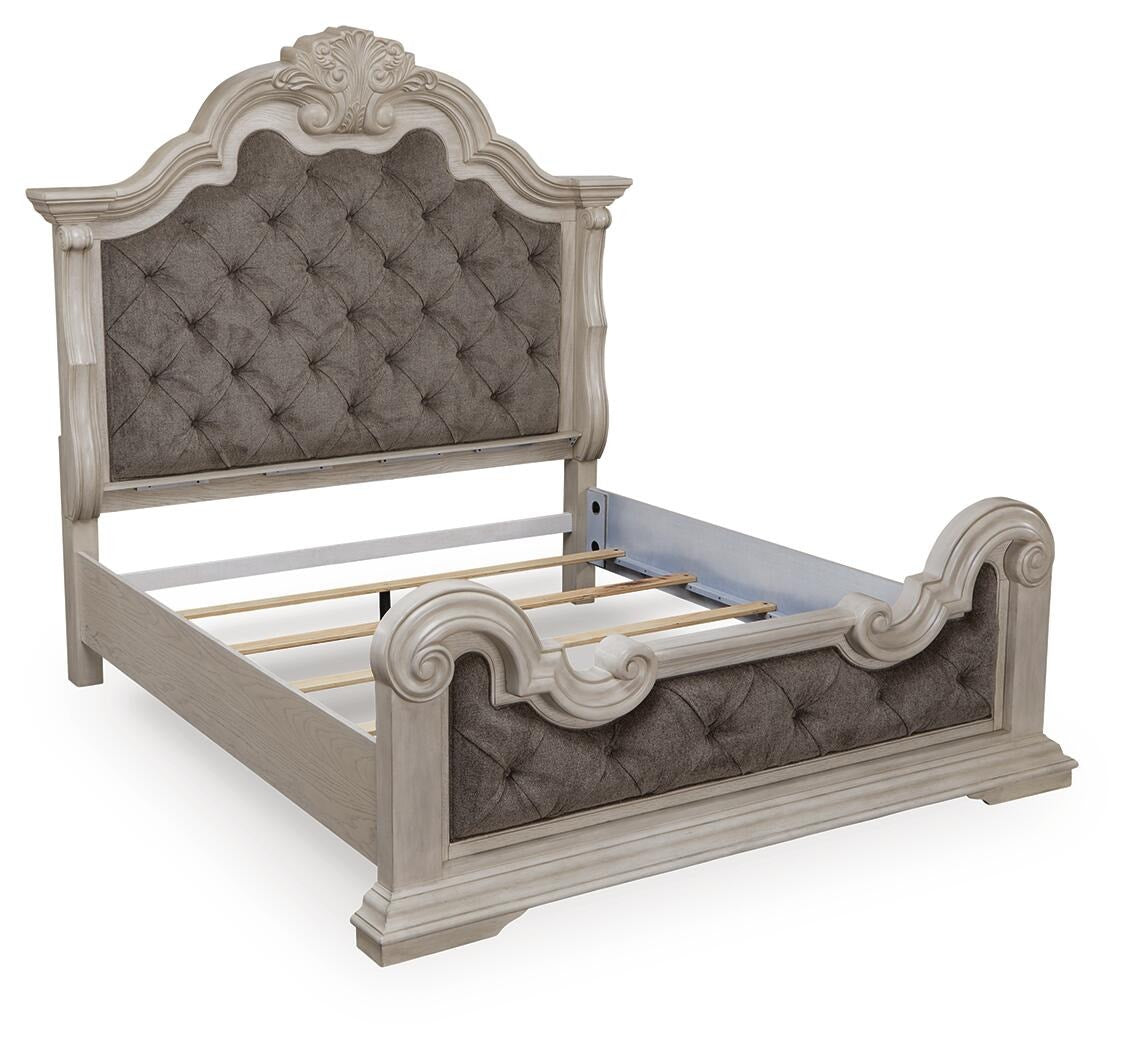 Bruchandi King Upholstered Panel Bed (PCB948-SI) - Image 3