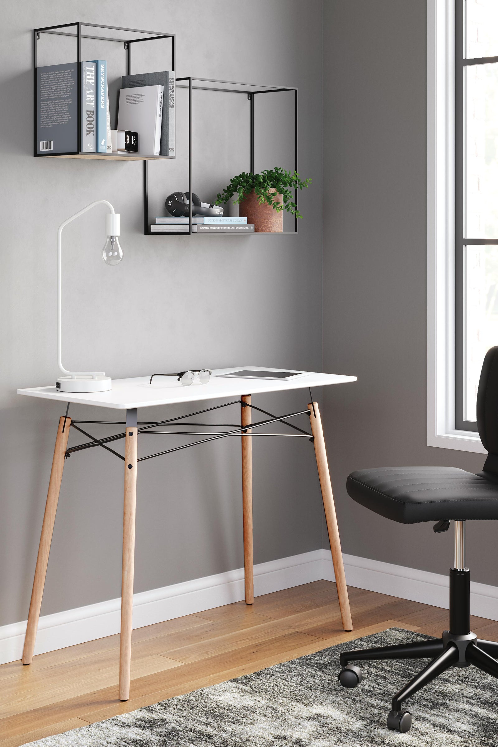 Jaspeni Home Office Desk (H020-SI) - Image 7