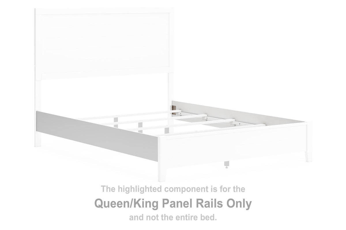 Binterglen Panel Rails - White  (B427-SI)