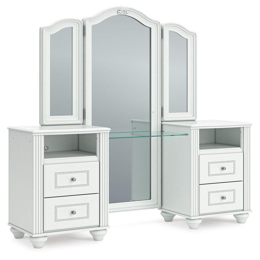 Kozlani Vanity with Mirror (PCB1819-SI)