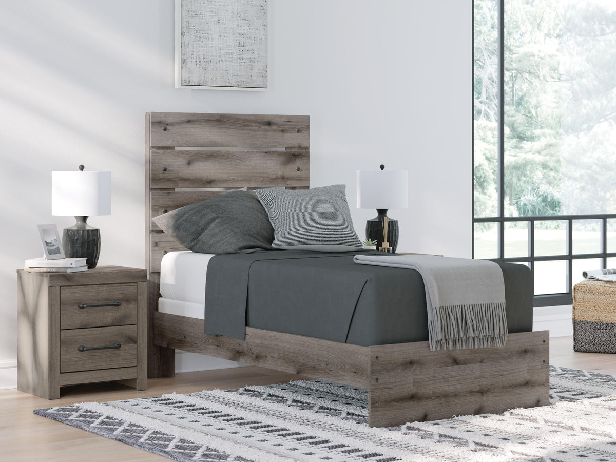 Graystorm Twin Panel Bed (PCB2405-SI) - Image 8