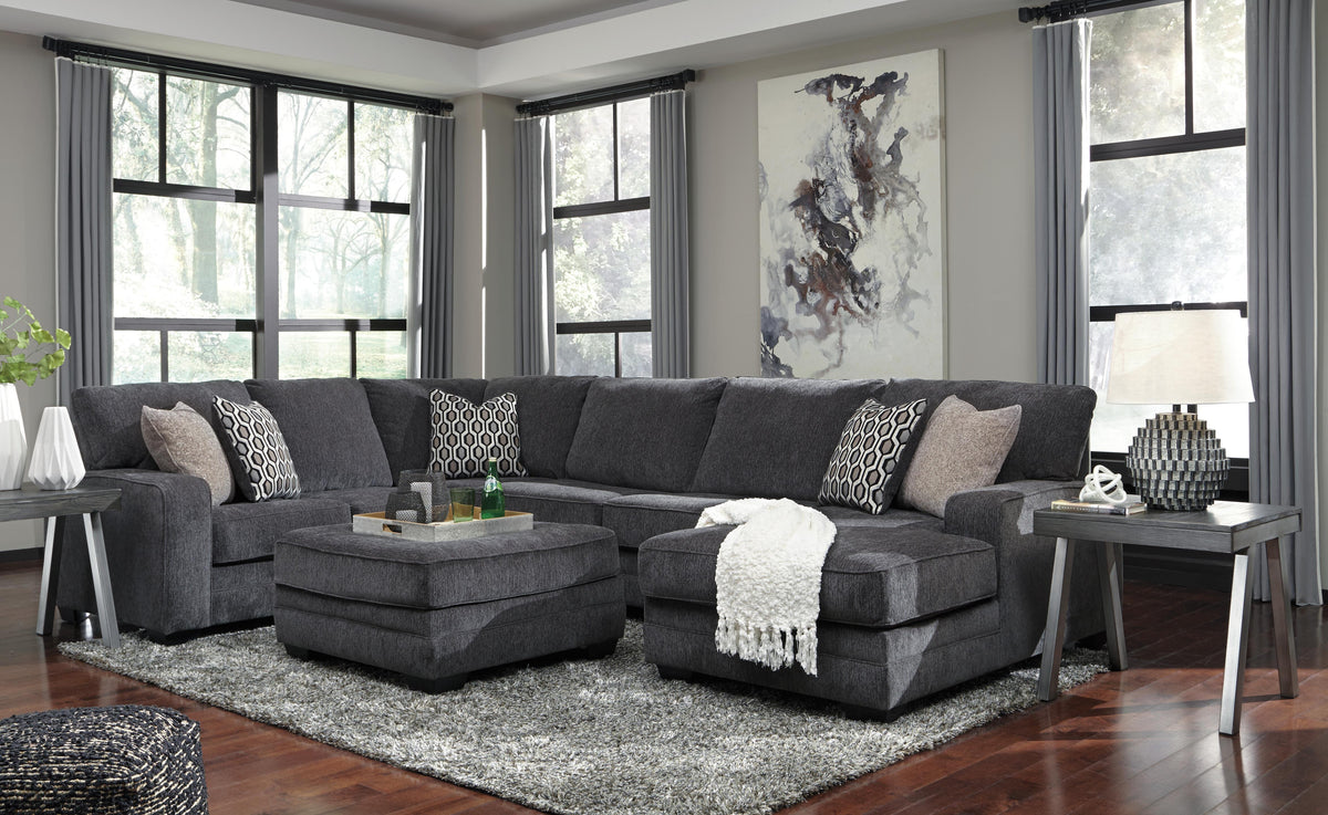 Tracling 3-Piece Sectional with Chaise (72600-SI) - Image 4