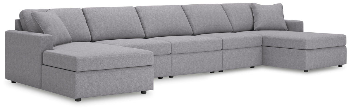 Modmax 5-Piece Double Chaise Sectional (92104-SI)