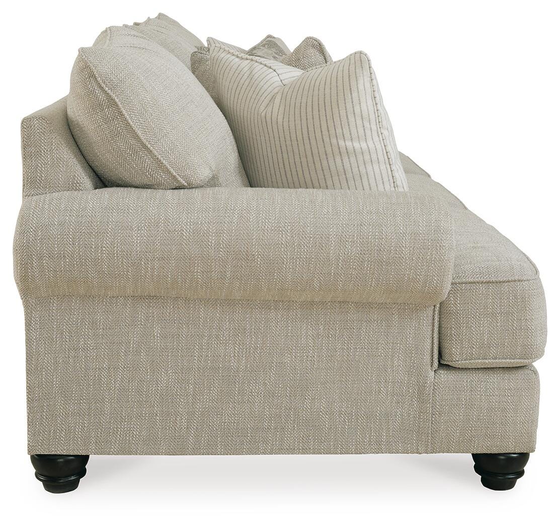 Asanti Sofa, Loveseat, Oversized Chair and Ottoman (13201-SI) - Image 4