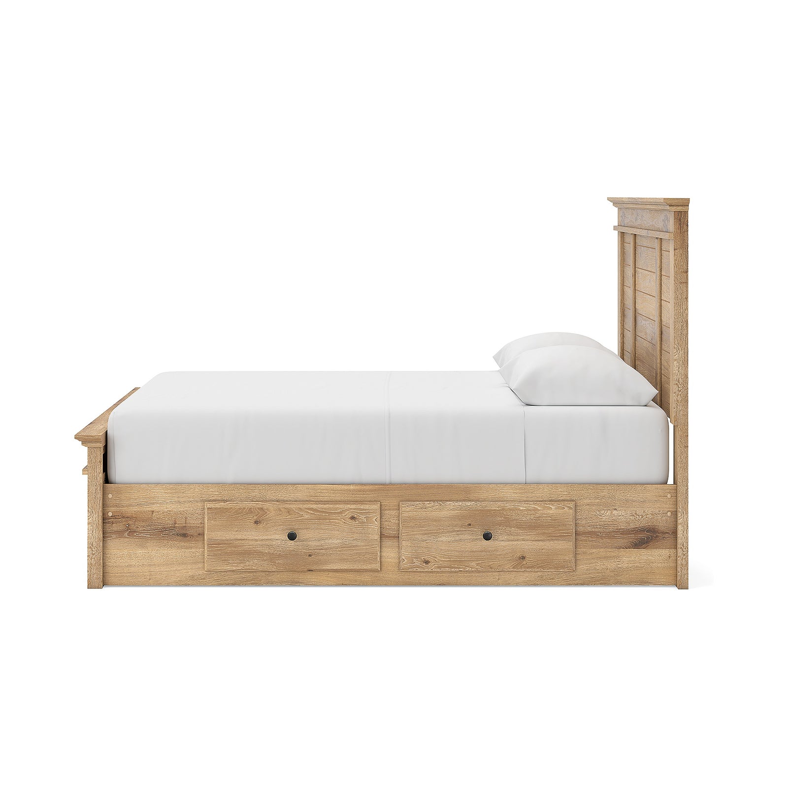 Makidern Queen Panel Storage Bed (PCB1170-SI) - Image 8