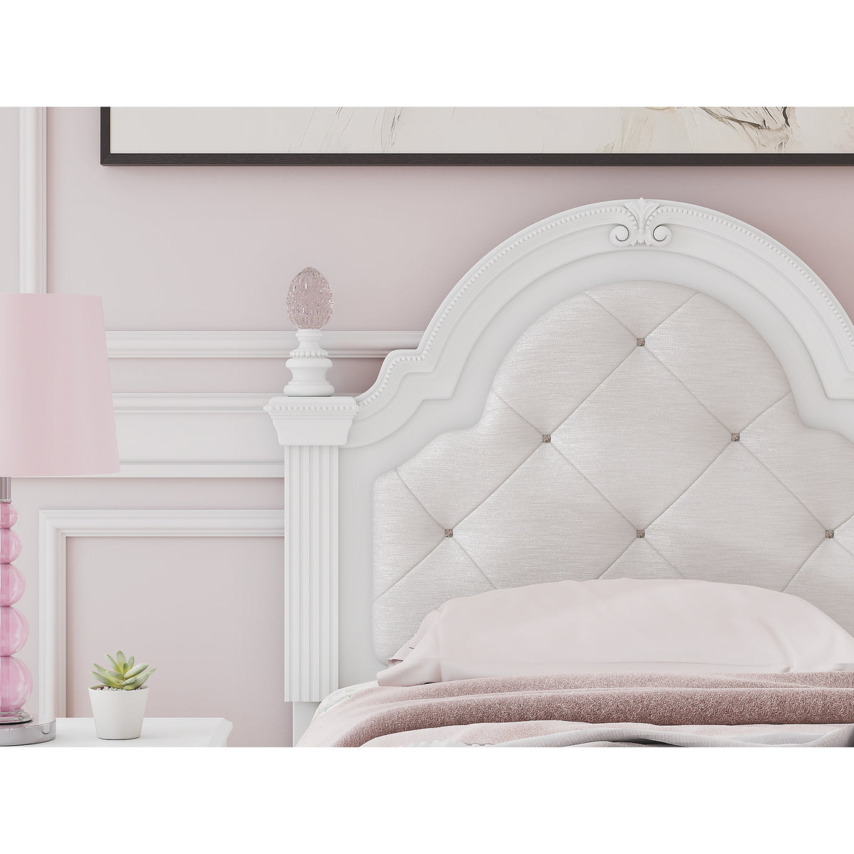 Kozlani Twin Upholstered Panel Storage Bed (PCB1819-SI) - Image 10