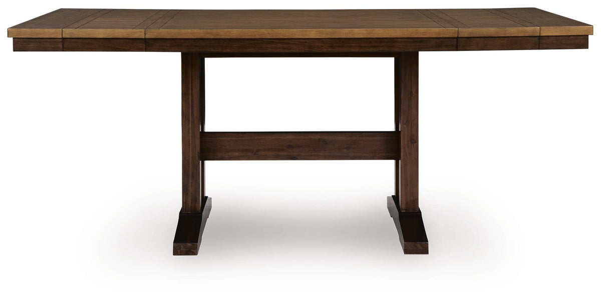 Rylandeen Counter Height Extension Dining Table and 6 Barstools (PCD651-SI) - Image 7