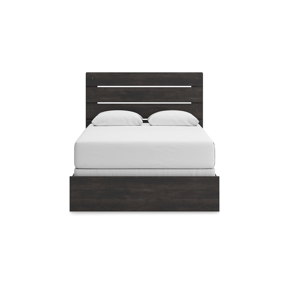 Hollivern Queen Panel Bed, Dresser, Mirror and Nightstand (PCB2108-SI) - Image 9