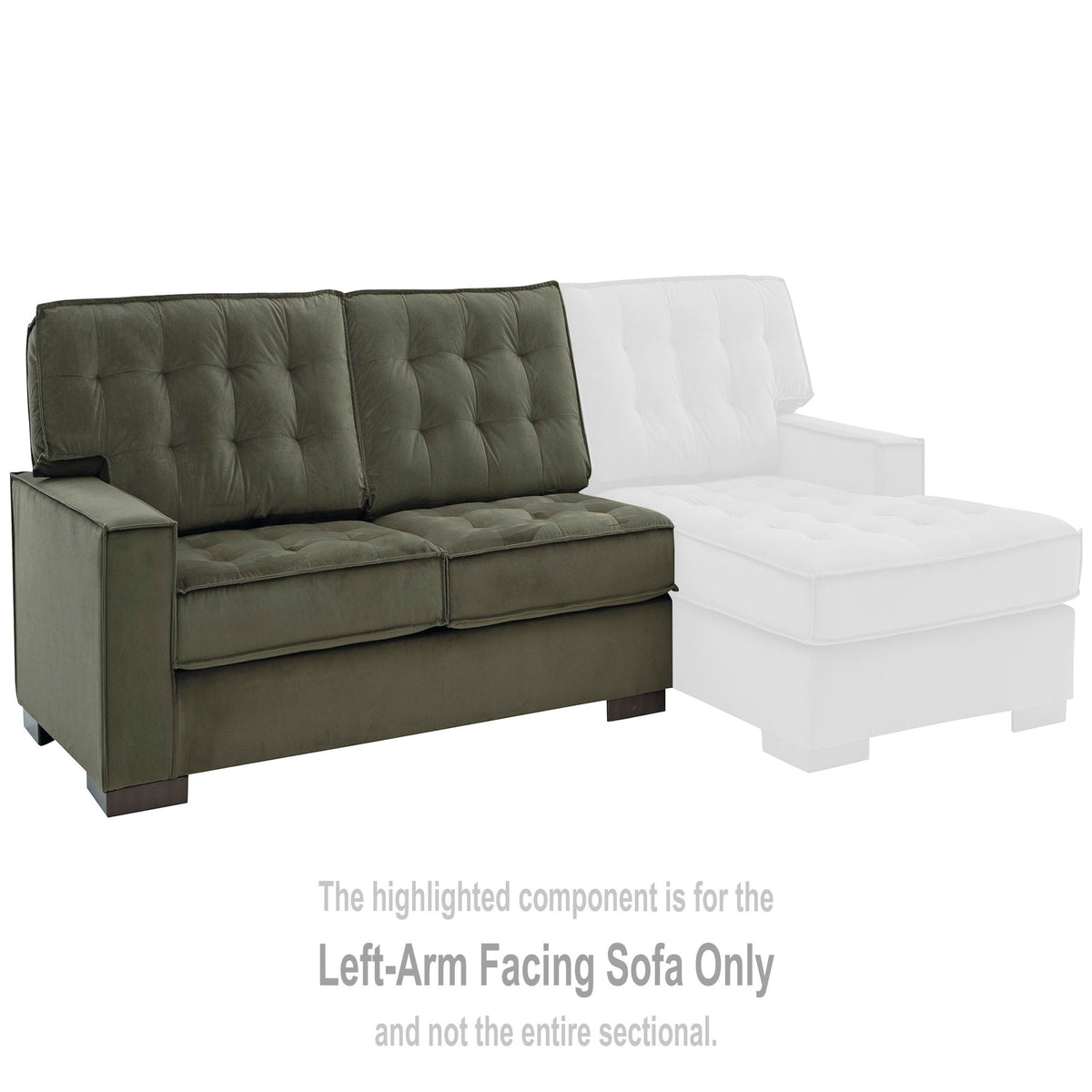 Caspian-Town Left-Arm Facing Sofa (PC61702-SI) - Image 4