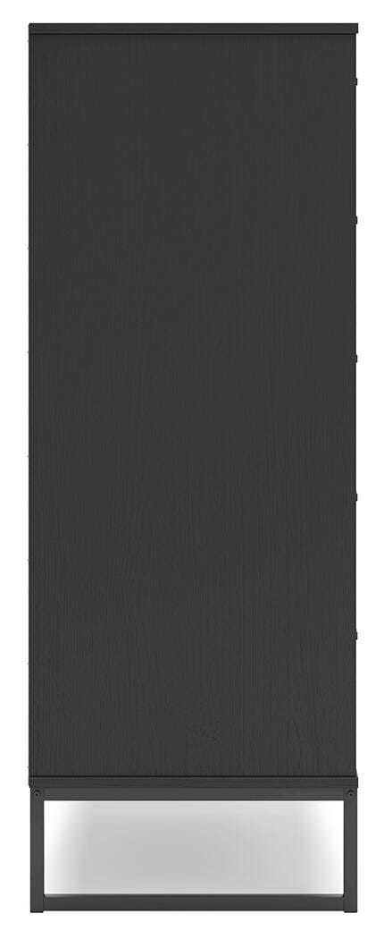 Socalle Chest of Drawers - Black  (EB1865-SI) - Image 7